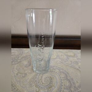 Vintage Bud Light Beer Budweiser molded embossed glasses, not decals 16oz pint